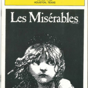 Playbill les mis-Stephen Zadrick