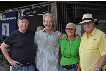 Co-Producer John Duffy, Producer Ronnie Clemmer, Debi (Walden) Conner and Director, Vic Armstrong
