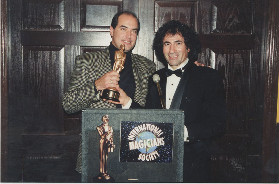 Tony Hassini with Steve Zadrick - Mega Magic Show Producer