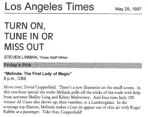 Melinda - LA Times - Turn On