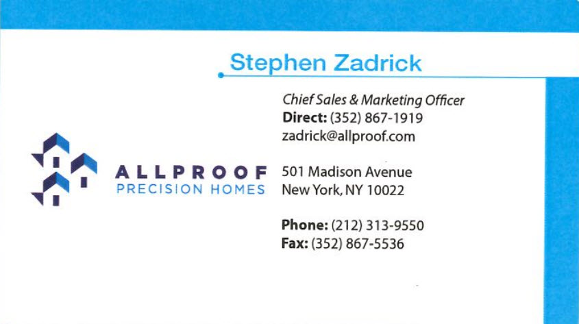 All Proof - Stephen Zadrick