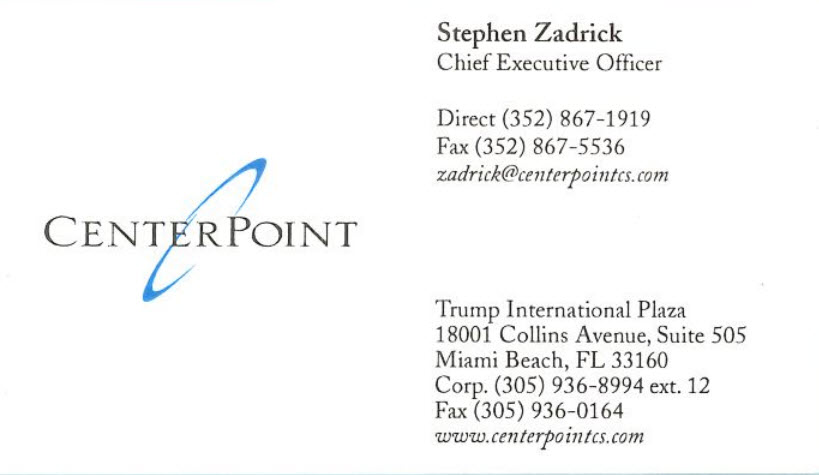 Center Point - Stephen Zadrick