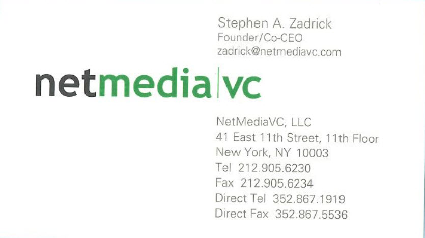 Net Media - Stephen Zadrick