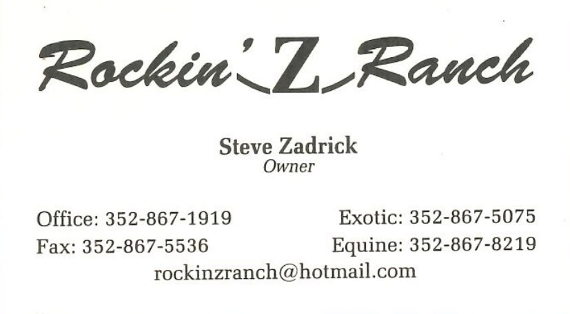 Rockin Z Ranch - Stephen Zadrick