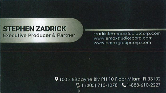 eMax Studios - Stephen Zadrick 1