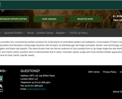 Zadricks Presentation Website