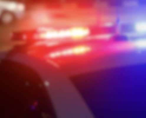 Emergency call in highway patrol