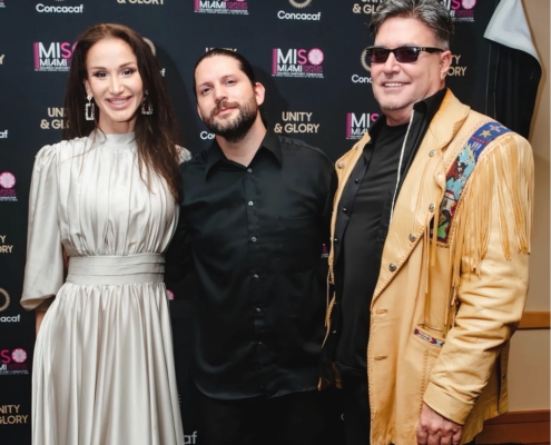 Stephen Zadrick, Veronica Iovan and at the Miami Symphony