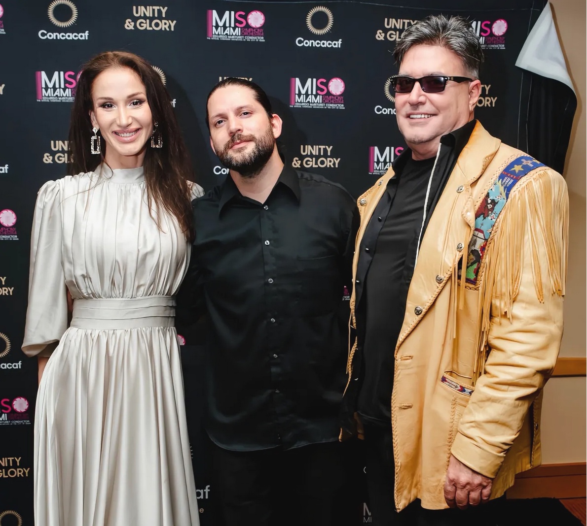 Stephen Zadrick, Veronica Iovan and at the Miami Symphony